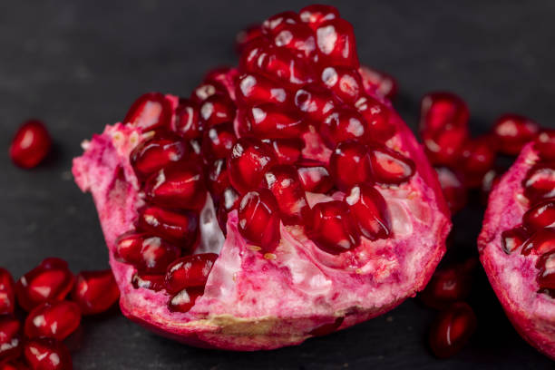 istock peeled red ripe pomegranate with red sweet grains 1490449717