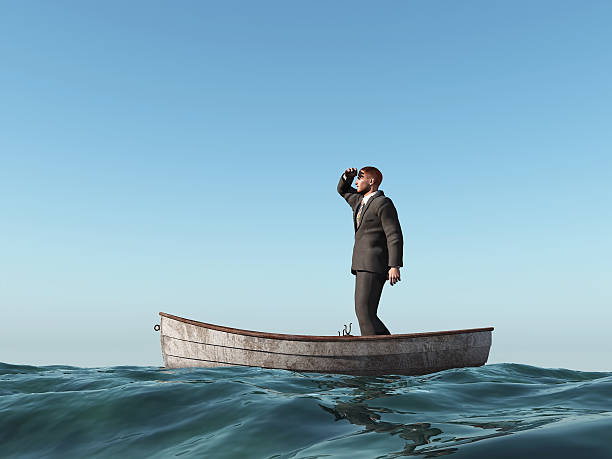 lost man in a boat lost man in a boat snowdrift photos stock pictures, royalty-free photos & images