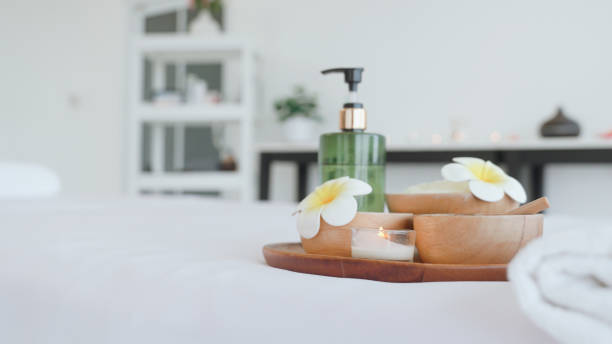 istock Spa for relaxation in modern wellness center. 1490455585