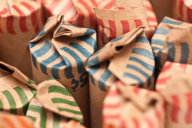 istock Close-up of Rolled Coins 149045602