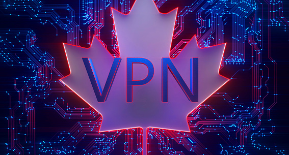VPN Virtual Private Network Cyber Security Canada Ransomware Email Phishing Encrypted Technology, Digital Information Protected Secured