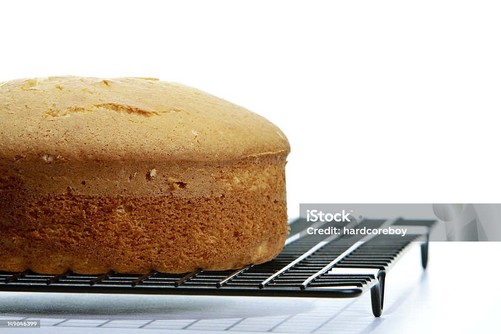 unfinished cake freshly baked cake out of the oven Cake Stock Photo