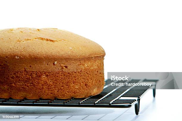 Unfinished Cake Stock Photo - Download Image Now - Cake, Cooling Rack, Sponge Cake