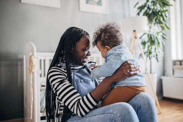 istock Mother with her baby boy 1490465459