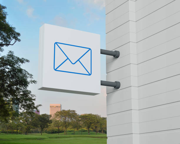 istock Business contact us online concept, 3D rendering 1490465511