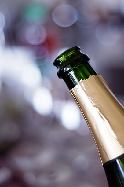 istock Champagne bottle detail 149047023