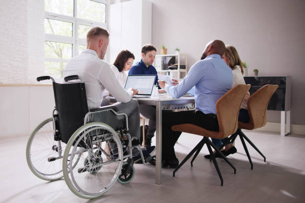 istock Diverse Group Of Business People Meeting 1490481716
