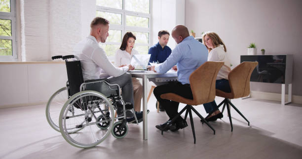 istock Diverse Group Of Business People Meeting 1490481720