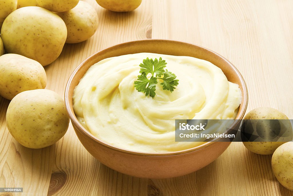 Purée de pommes de terre - Photo de Purée de pommes de terre libre de droits