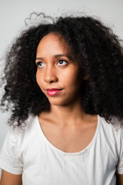 istock Beautiful afro woman 1490492595