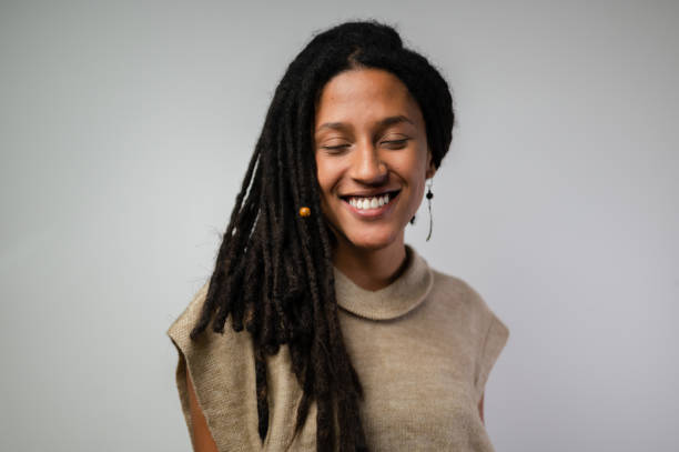 istock Beautiful afro woman 1490492846