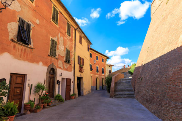 istock Lari, Town in Tuscany 1490504935
