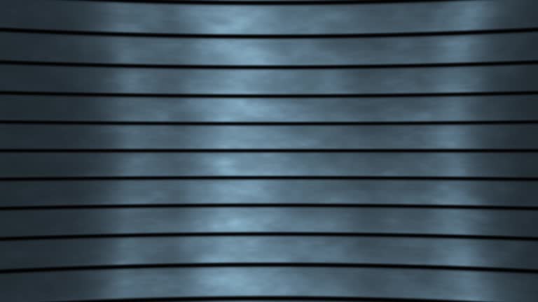 Amazing smooth steel chrome stripes abstract seamless background metal spectrum industrial animation, iron backdrop