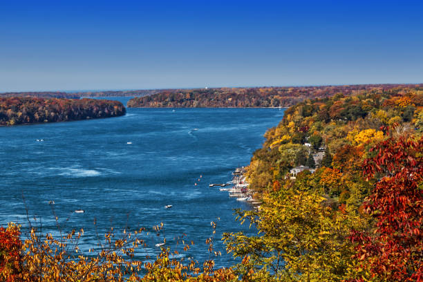 istock Quiet flows the river from a Cat5 whirlpool, Niagara Falls, ON, Canada 1490507680