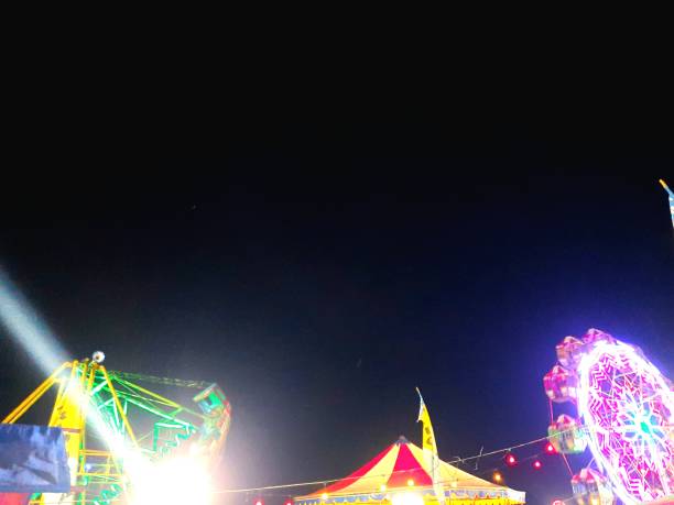 istock a vehicle to play with colorful lights at night 1490509384