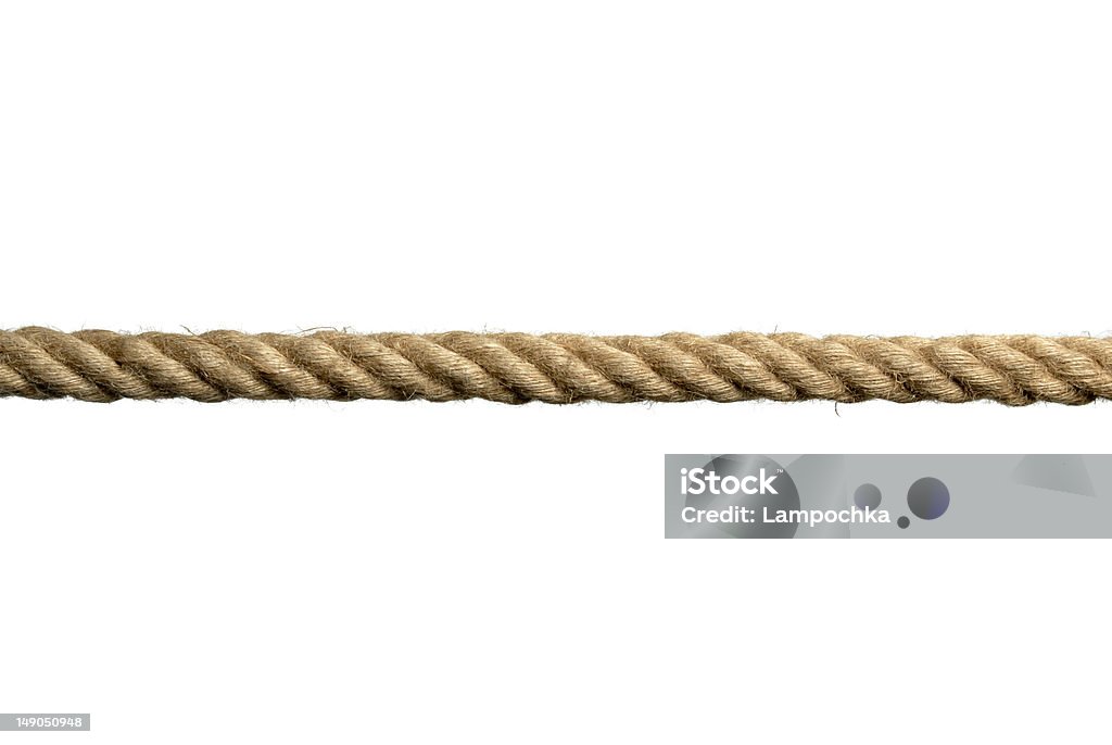 rope on white background rope isolated on white background Rope Stock Photo