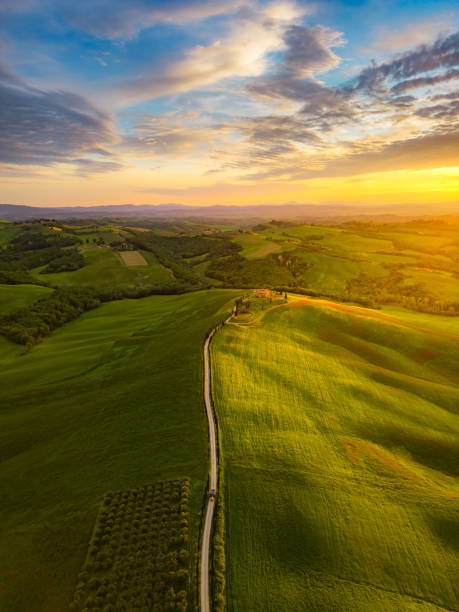 istock Asciano Crete Senesi rolling landscape in Tuscany 1490511202