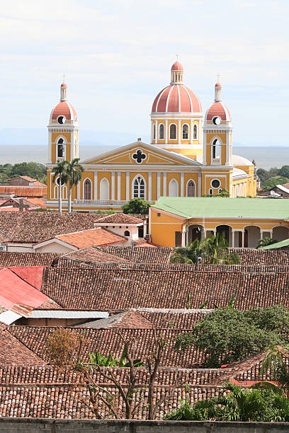 istock Granada Cathedral and Lake Nicaragua 149051349