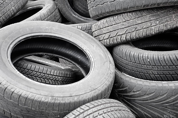 istock Lot of old tires 149051415