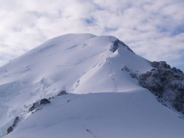istock Climbing to top of Mont Blanc 149051430