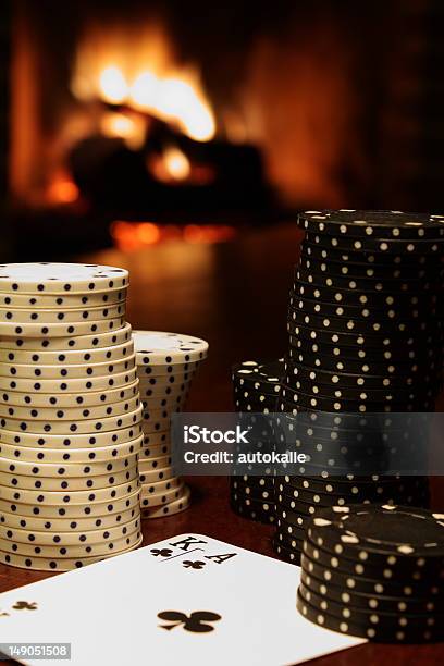 Gambling Chip Poker Stock Photo - Download Image Now - Ace, Chimney, Fire - Natural Phenomenon