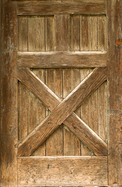 istock Antique Crossbuck Door 149051619
