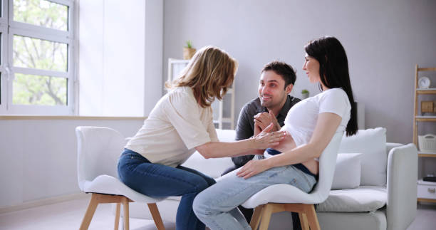 istock Pregnant Woman Baby Support Massage 1490519436