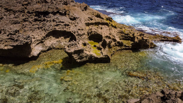 istock Jagged Rocks at Mar Chiquita 1490522298