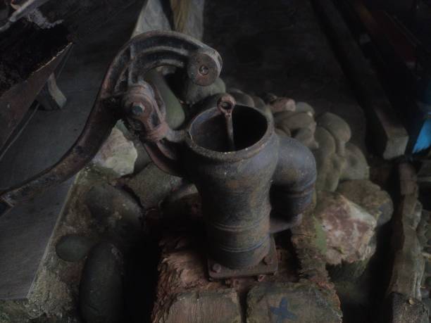 istock traditional bronze water pump 1490529160