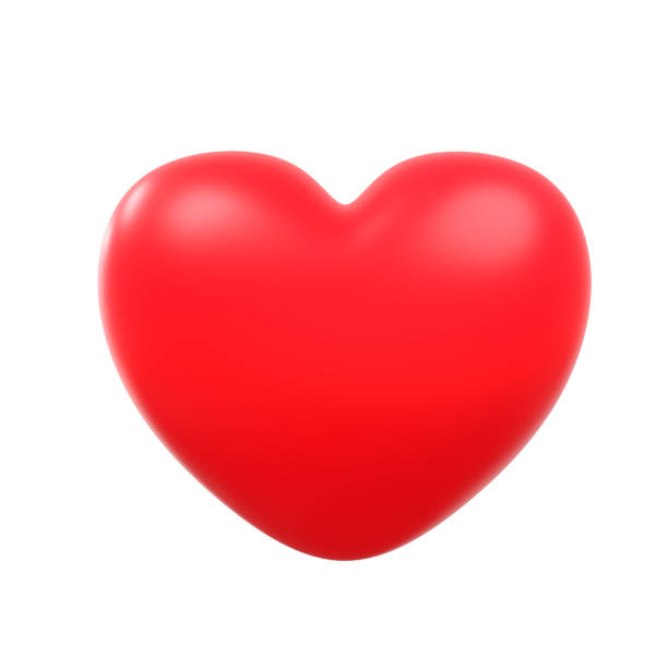istock red cartoon heart 3d element icon isolated on white background. red cartoon heart 3d element icon isolated. valentine red cartoon heart 3d element icon isolated render illustration 1490535780