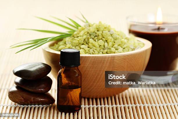 Natural Bath Salt Stock Photo - Download Image Now - Aromatherapy, Aromatherapy Oil, Bath Salt