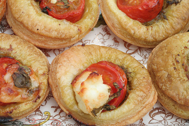 Puff pastry tarts