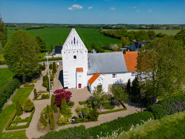 istock Holevad Church, Funen, Denmark 1490548619