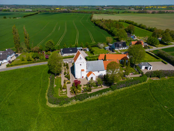 istock Holevad Church, Funen, Denmark 1490548637