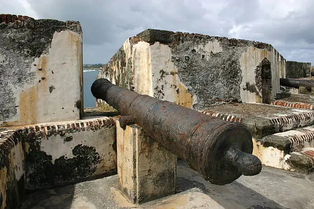 Photo of Cannon at El Morro Castle in Old San Juan