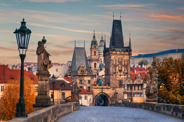 Charles Bridge Prague, Czech Republic charles bridge stock pictures, royalty-free photos & images