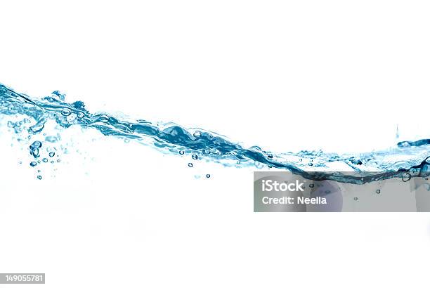 Wasser Stockfoto und mehr Bilder von Abstrakt - Abstrakt, Blase - Physikalischer Zustand, Blau