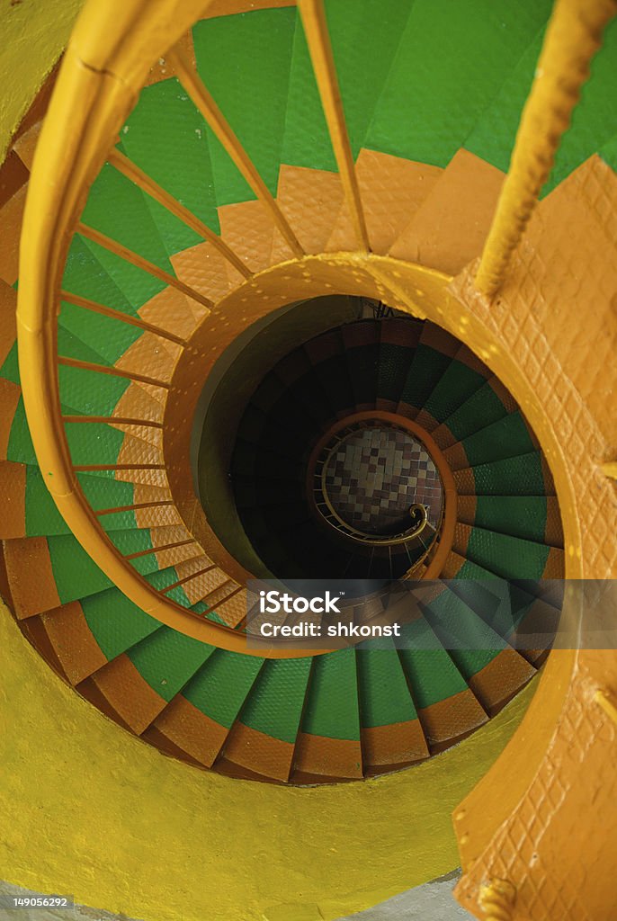 Escalera de caracol en El Faro - Foto de stock de Escalera de caracol libre de derechos