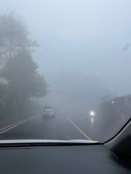 istock Foggy Road at Puncak Bogor 1490569813