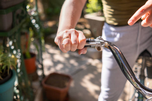 istock It is crucial to use the fluid for your bike's breaks 1490569930