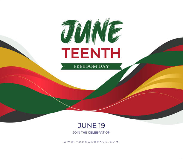 juneteenth template juneteenth celebration template background juneteenth celebration stock illustrations