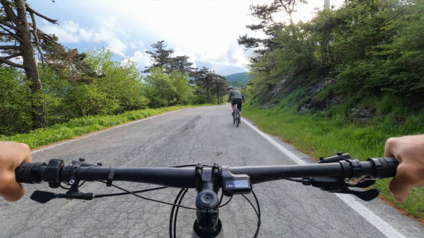 istock First person perspective following male biker ahead 1490590755