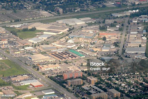 Brantford Ontario Vista Aérea Foto de stock y más banco de imágenes de Arriba de - Arriba de, Ciudad, Complejo de viviendas