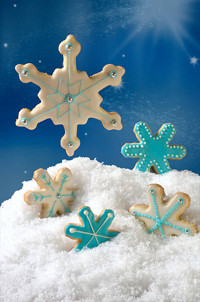 Christmas Snow Flake Cookies