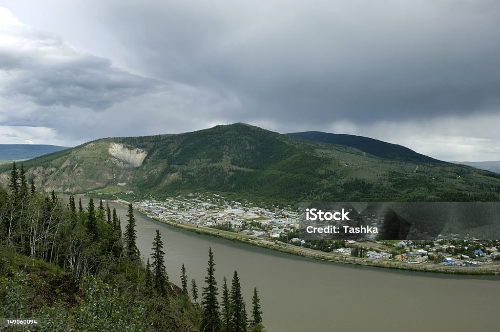 Dawson city Yukon territori - Foto stock royalty-free di Corsa all'oro del Klondike