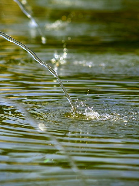 istock Water fountain and pond 149060138