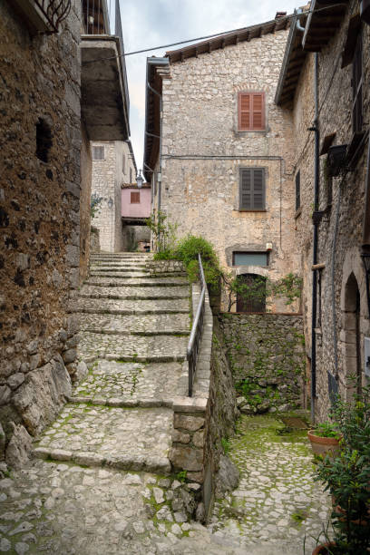 istock Rustic street in Fumone, Lazio Italy 1490601477