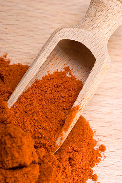 paprika rossa ungherese - foto stock