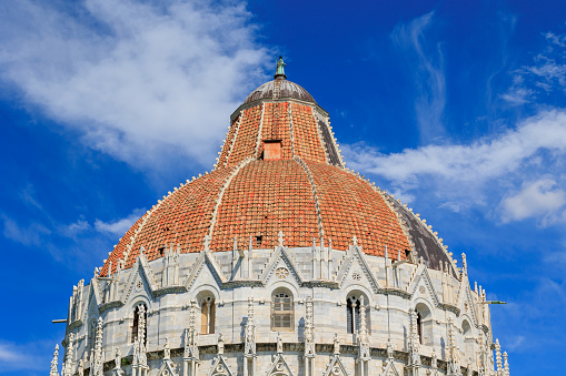 Pisa baptistery, Tuscany