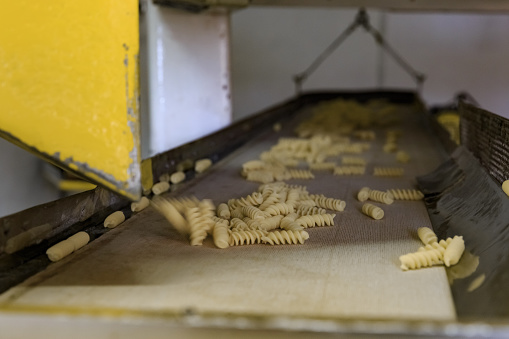 Pasta factory in Italy